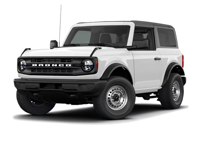 Ford Bronco, front three-quarter view