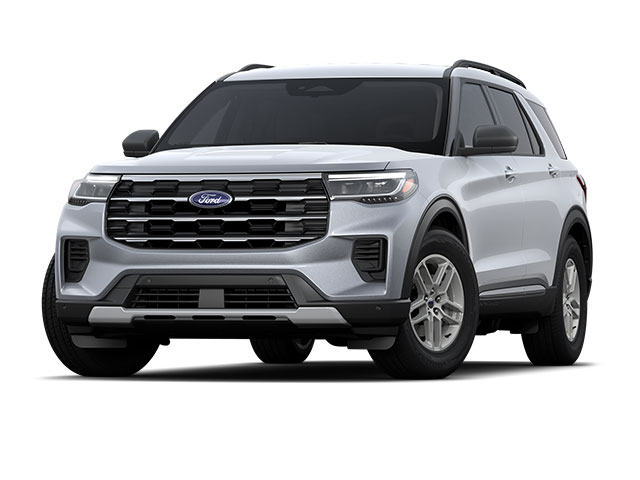 Ford Explorer, front three-quarter view