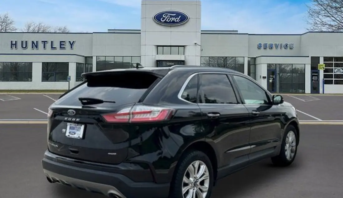 Pre-owned Ford Edge on the lot at Huntley Ford