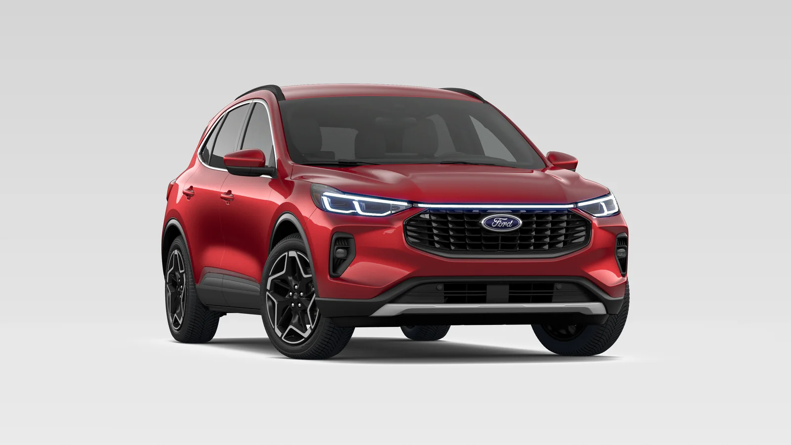 A 2026 Ford Escape Platinum in Rapid Red Metallic Tinted Clearcoat