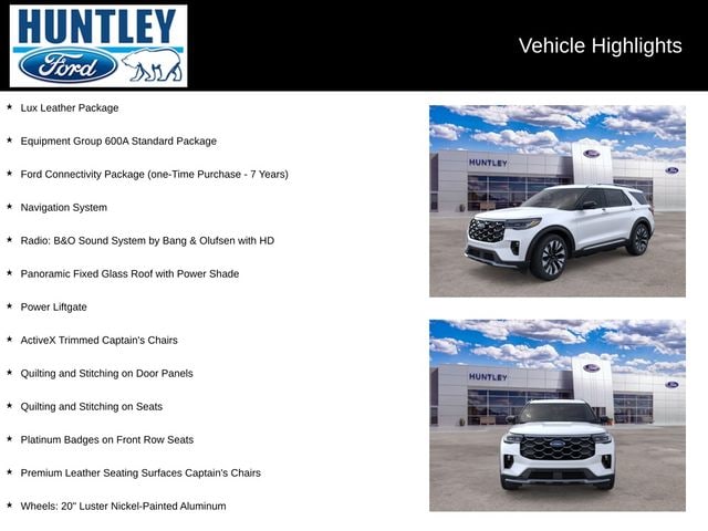 2026 Ford Explorer Platinum — photo 2 of 54