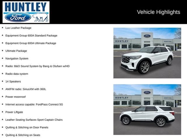 2025 Ford Explorer Platinum — photo 2 of 34