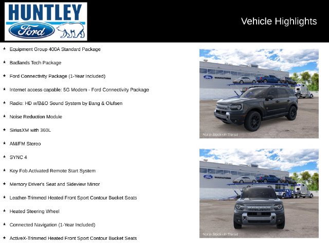 2026 Ford Bronco Sport Badlands — photo 2 of 54