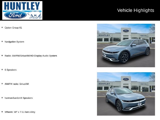 Used 2023 Hyundai IONIQ 5 SEL with VIN KM8KNDAF1PU152257 for sale in Huntley, IL