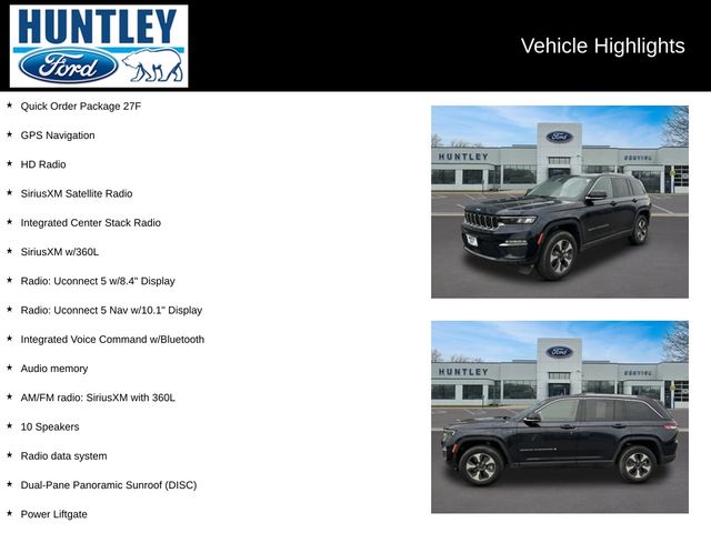 2022 Jeep Grand Cherokee 4xe — photo 2 of 29