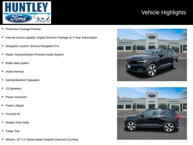 2023 Volvo XC40 Recharge Pure Electric Ultimate — photo 2 of 26