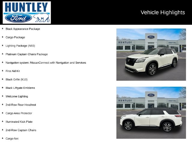 2024 Nissan Pathfinder Platinum — photo 2 of 36